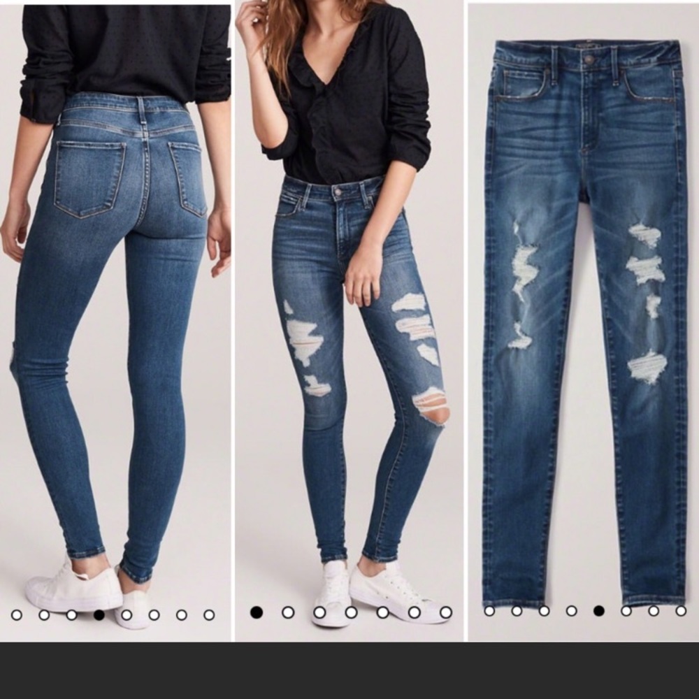 Abercrombie & Fitch Simone High Rise Super Skinny